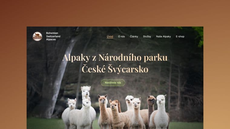 Alpaky z Českého Švýcarska 🦙