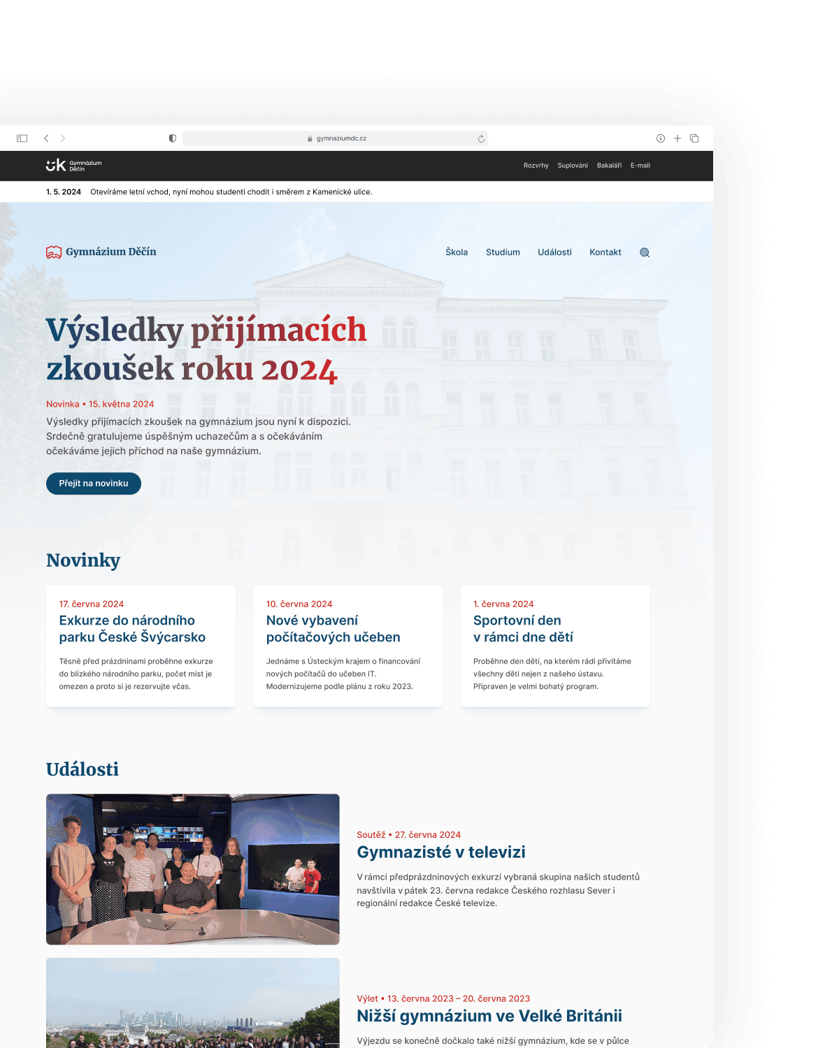 Gymnázium Děčín